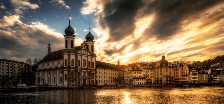Beautiful Architecture In Lucerne Switzerland