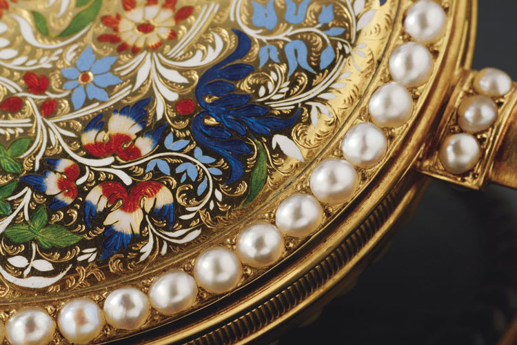 Bovet 1822 Mille Fleurs Enamel Painting