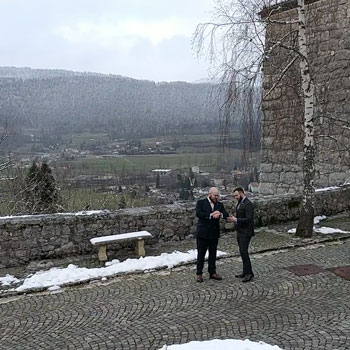 Bovet Château de Môtiers Courtyard
