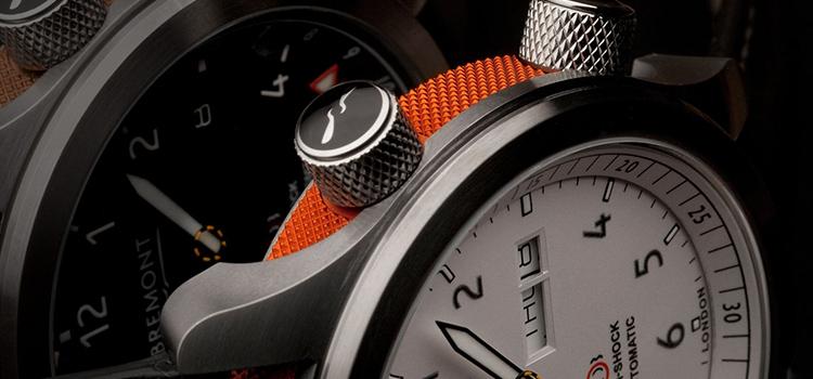 Bremont MBII Watch In Brown And Orange