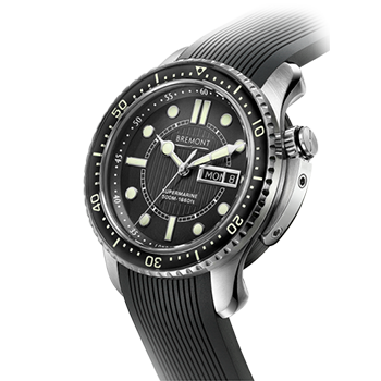 Bremont Supermarine S500 Watch Crown Protector Visible