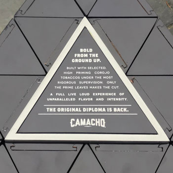 Camacho Diploma Cigars Text