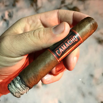 Camacho Nicaraguan Barrel Aged Cigar Post Lighting