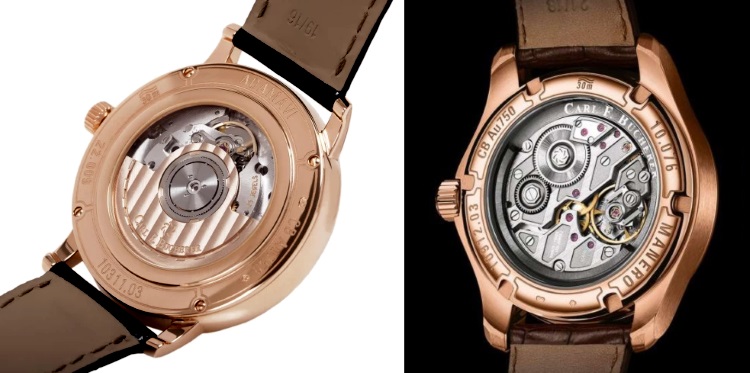 Carl F Bucherer Central Versus Peripheral Rotor