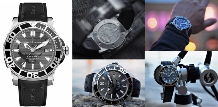 Carl F Bucherer ScubaTec Manta Trust Watch