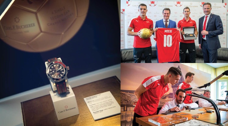 Carl F Bucherer Swiss National Football Teams