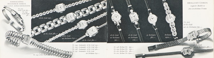 Carl F Bucherer Vintage Watch Catalog