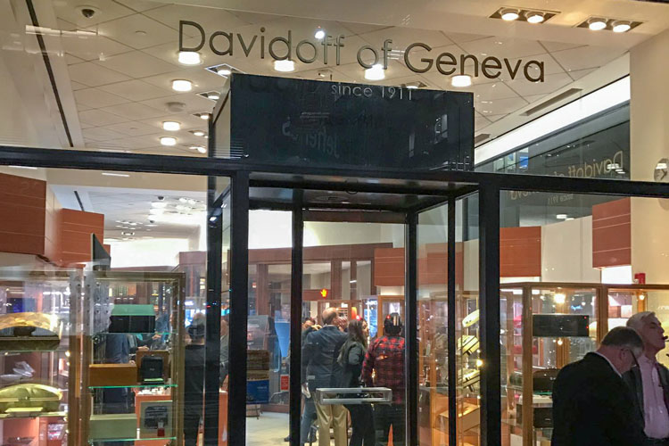 Davidoff Madison Ave Presitigous Cigar Shop