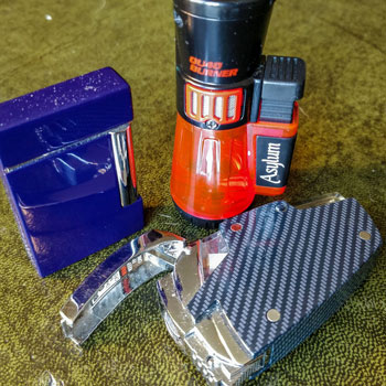 Different Butane Lighters For Cigars