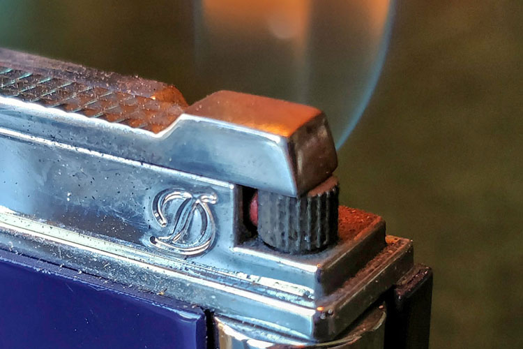 Dupont Lighter Flame Close Up Feature