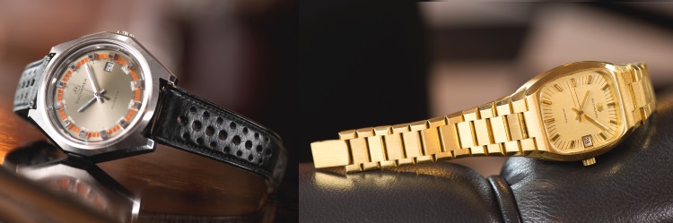 Early Carl F Bucherer Quartz Wristwatches