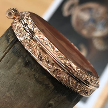 Example Of Engraved Bovet Watch Case