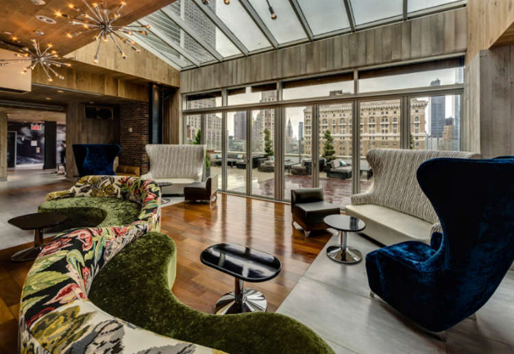 Indoor Cocktail Lounge At Monarch NYC