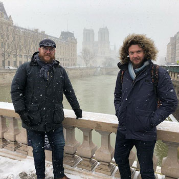 Man In Waxed Barbour Jacket
