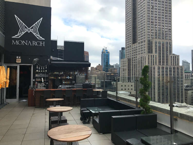 Monarch Rooftop Bar And Lounge In New York City