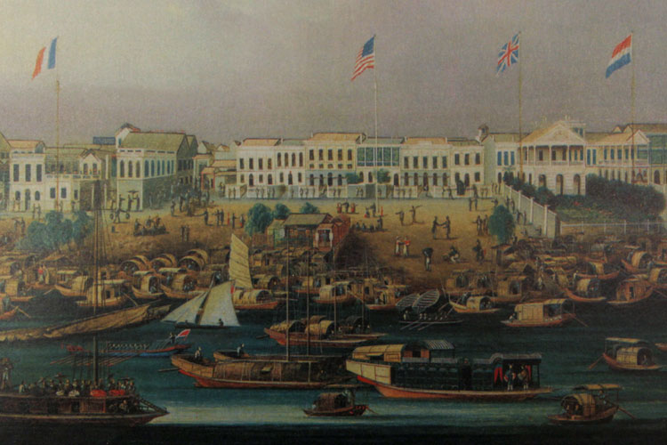 Port of Canton 19th Century