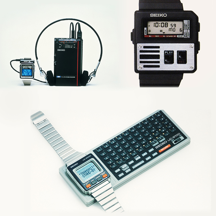 Seiko 1980s Digital Watches