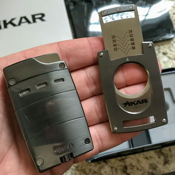 Xikar 907 Single Torch Lighter & Cutter Combo