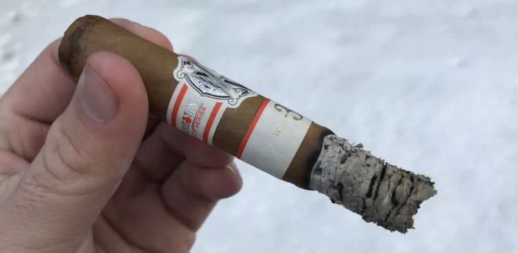 Avo 30th final third burn of cigar