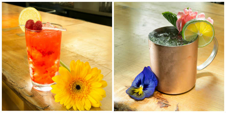 Cocktails At Monarch Rooftop Lounge