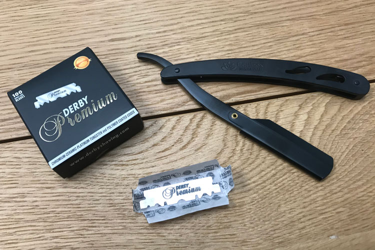 Equinox-Shavette-&-Derby-Premium-Blades