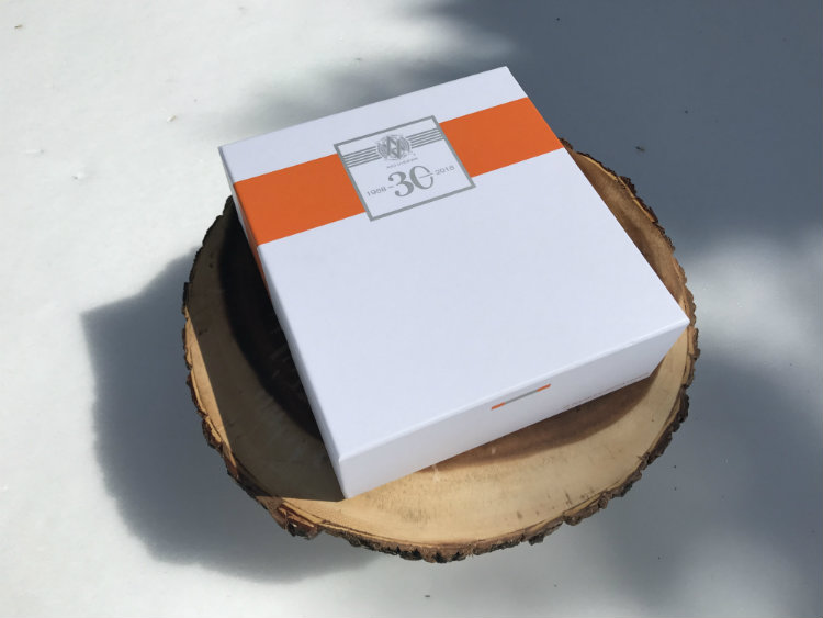 External box of Avo 30th presentation