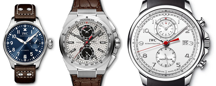 IWC Watch Lineup