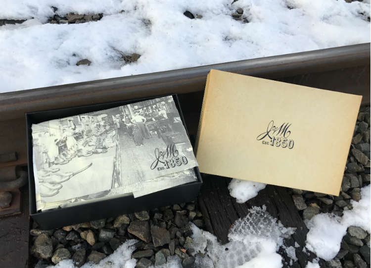 J&M Est. 1850 Collection Shoe Box