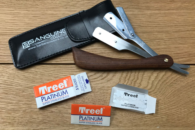 Sanguine-Shavette-With-Treet-Razor-Blades
