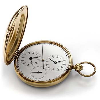 Tissot 1853 Dual Timezone Pocket Watch