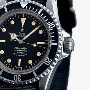 Tudor 1964 Oyster Prince Watch Crown Guard