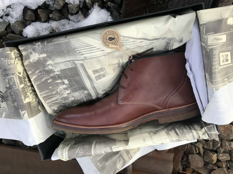 Unboxing Johnston Murphy Chukka Boots