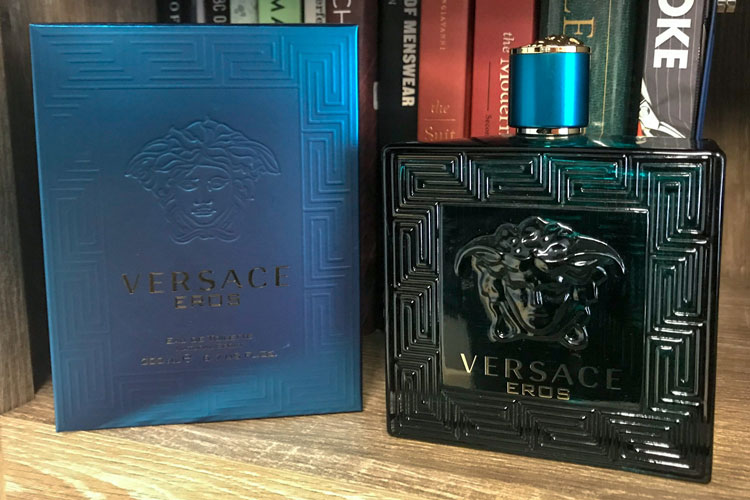 Versace Eros Bottle & Packaging