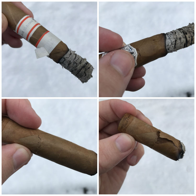 Wrapper Damage After Cigar Band Removal