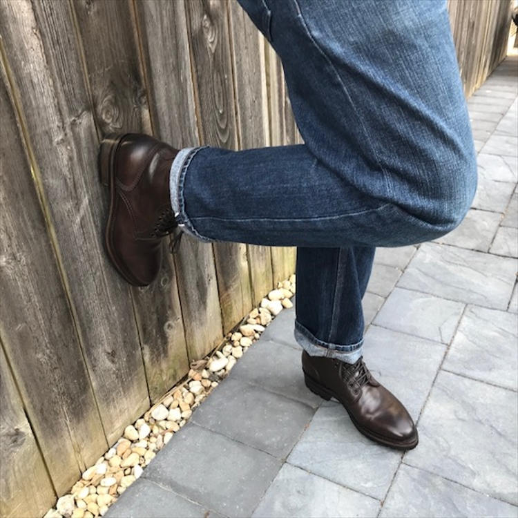 TWLV Boots On Fence