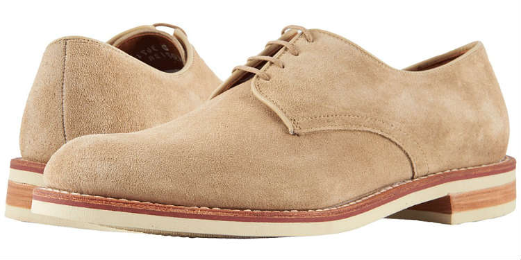 Allen Edmonds Sand Suede Derby Shoe