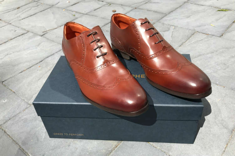 Senna Wingtip Brown Dress Shoes