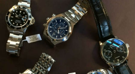 Watches On Table