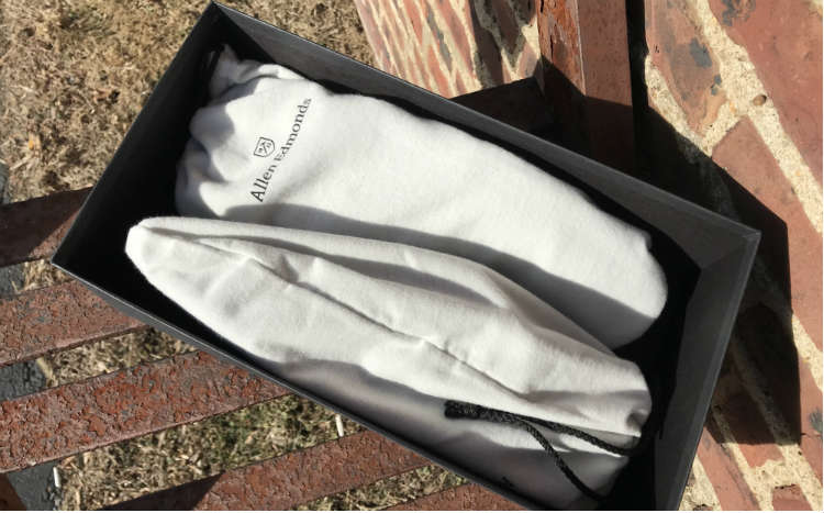 Allen Edmonds Shoe Bags In Box