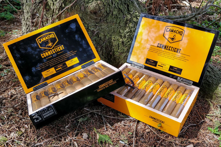 Camacho Connecticut Robusto & Box Pressed Boxes