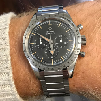 Omega Speedmaster 1957 Watch On The Wrist