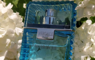 Versace Man Eau Fraiche Bottle Flowers