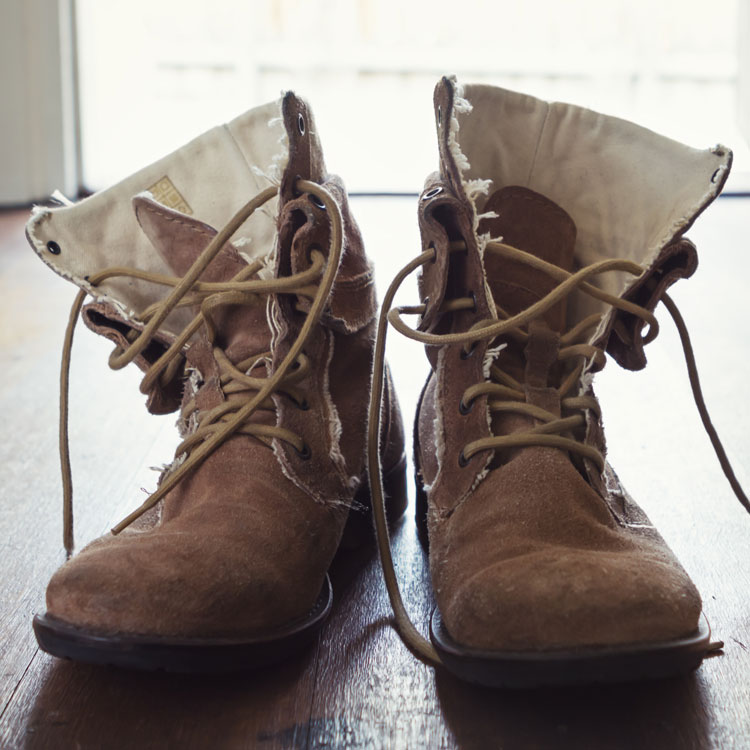 Worn & Old Men's Boots