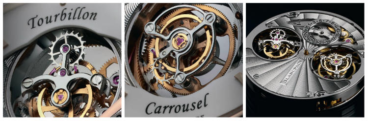 Blancpain Le Brassus Tourbillon Carrousel Movement