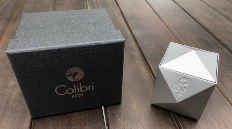 Colibri Desk Cigar Cutter and presentation box