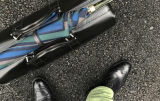 Custom Made Extra Large Leather Weekender Bag