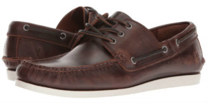 Frye Briggs Leather Boat Shoe