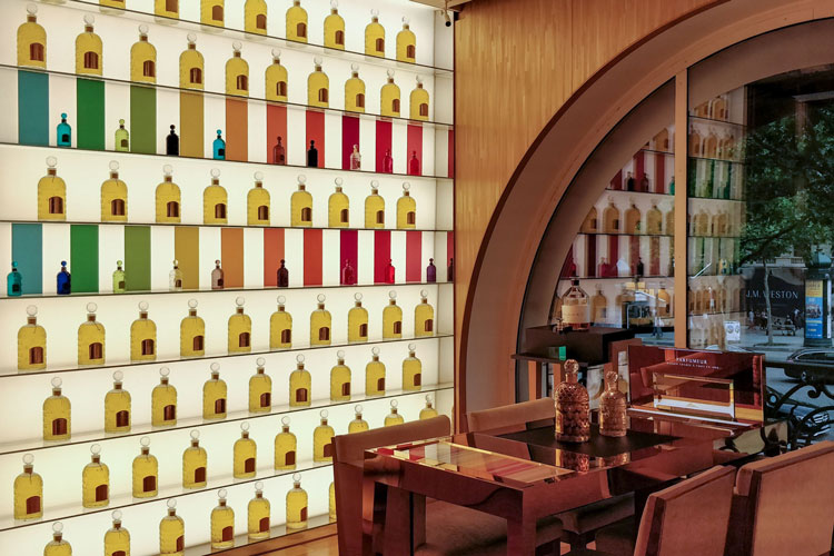 Guerlain Champs Elysées Store private Consultation Room