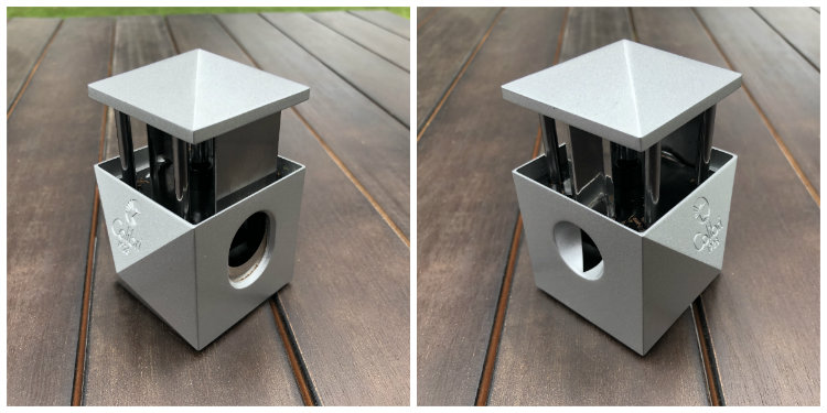 Guillotine and V cigar cut of Quasar