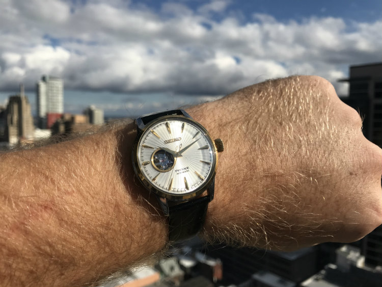 On the wrist Seiko Presage